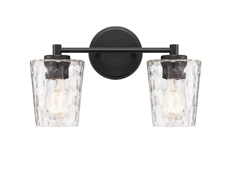 BALLAS Murale salle de bain Noir - 8-5606-2-BK | SAVOYS