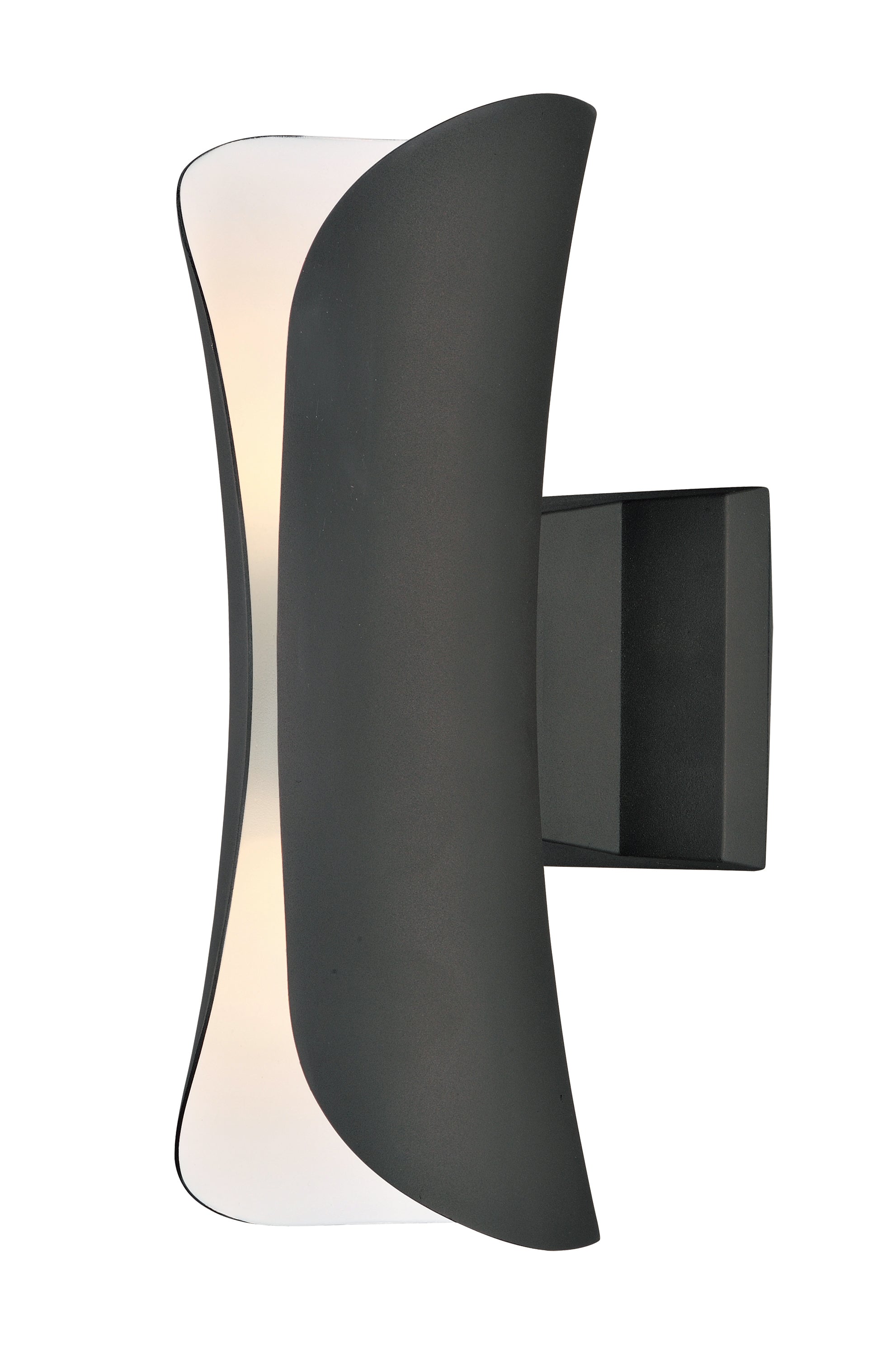 SCROLL Murale exterieure Bronze DEL INTÉGRÉ - 86145ABZ | MAXIM/ET2