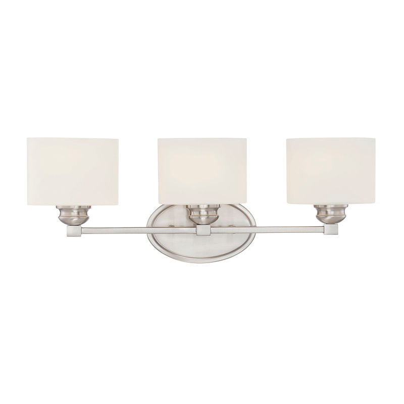 KANE Bathroom wall sconce Nickel - 8-890-3-SN | SAVOYS