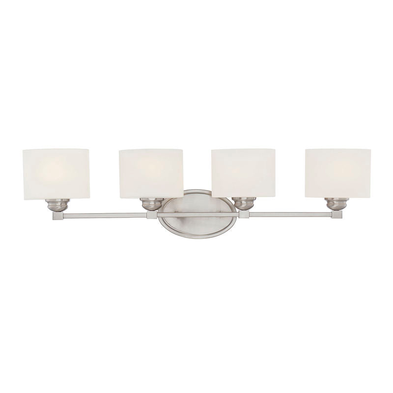KANE Bathroom wall sconce Nickel - 8-890-4-SN | SAVOYS