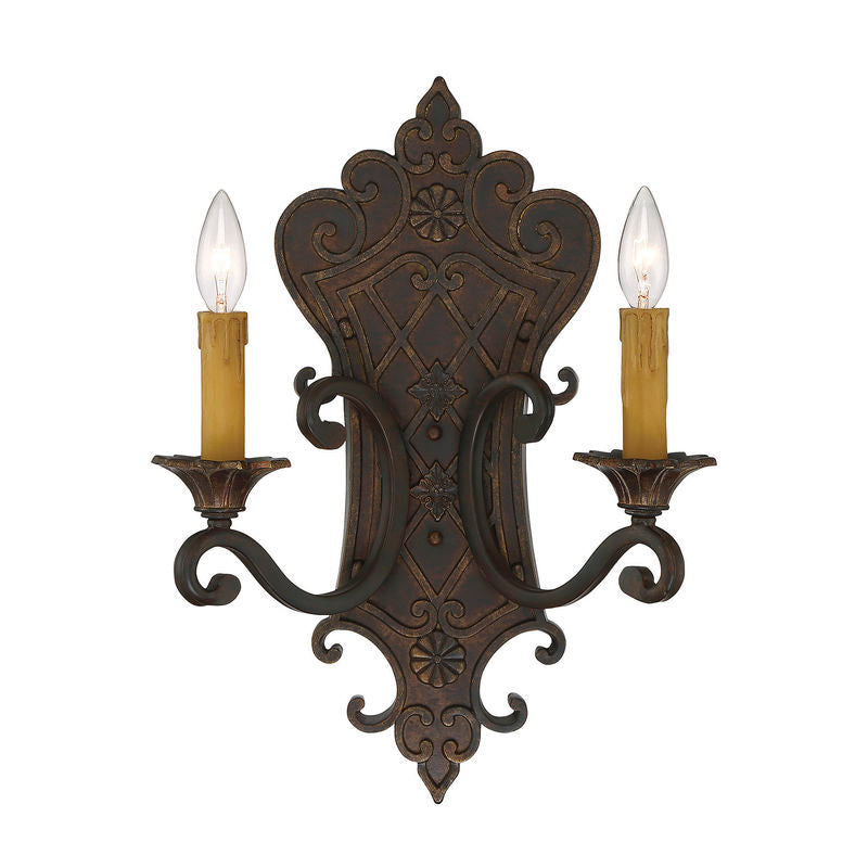 SOUTHERBY Wall sconce Bronze - 9-0159-2-76 | SAVOYS