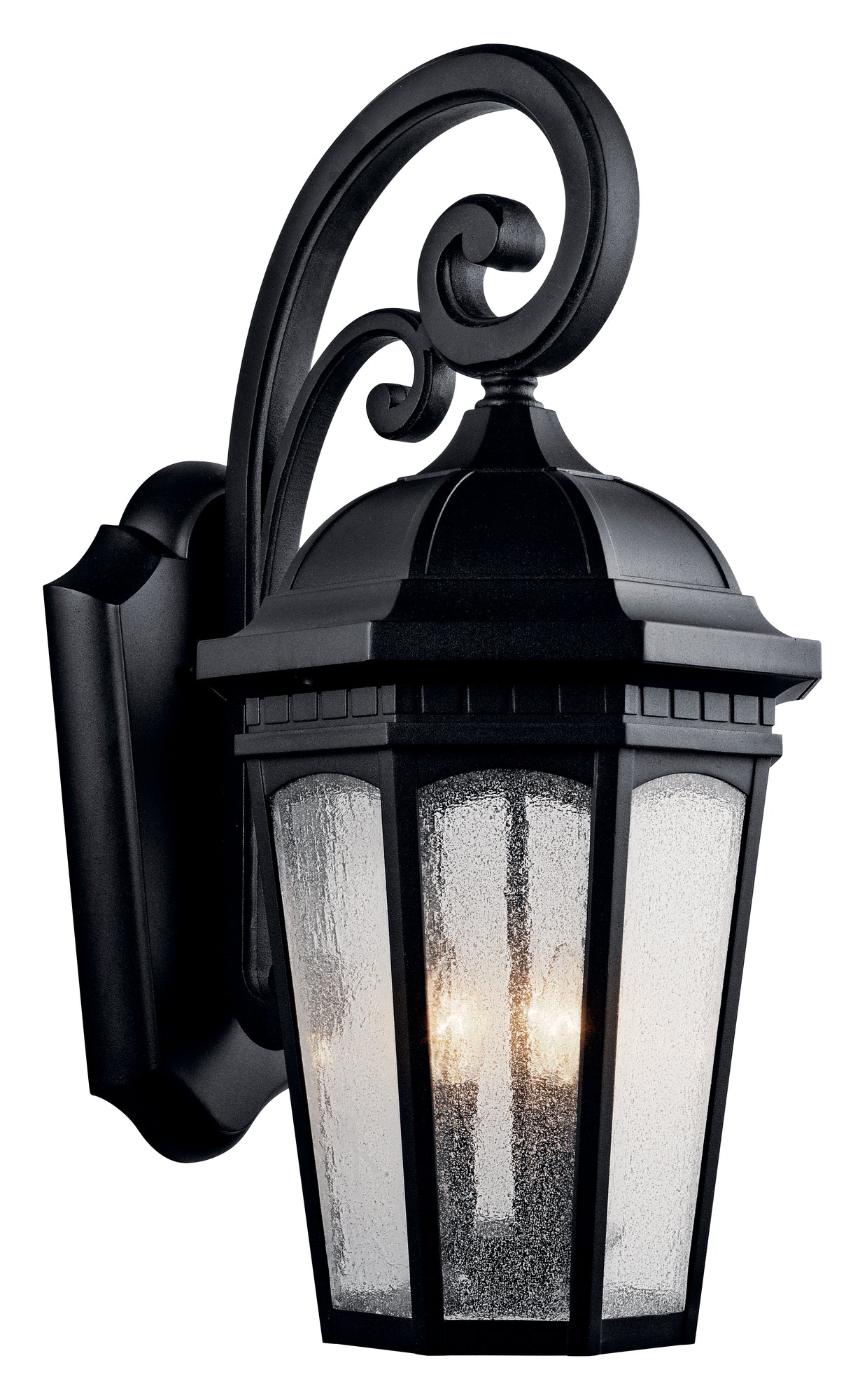 COURTYARD Outdoor sconce Black - 9035BKT | KICHLER