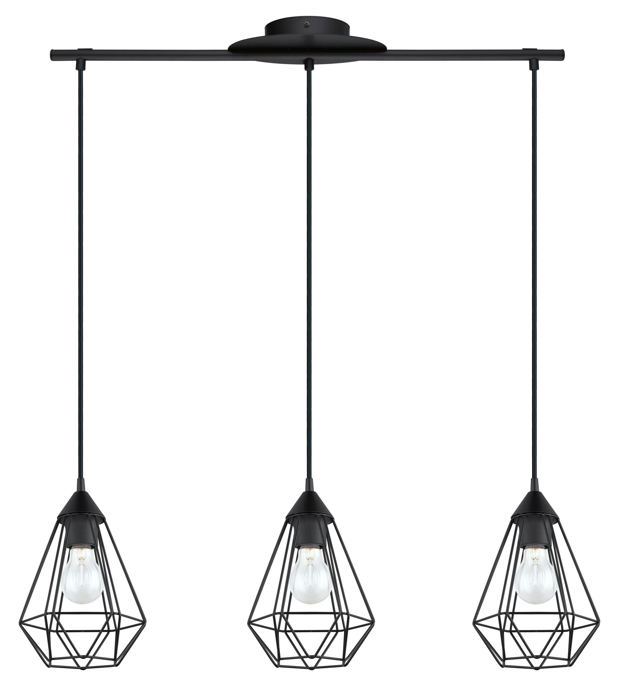 Tarbes Suspension Noir - 94189A | EGLO
