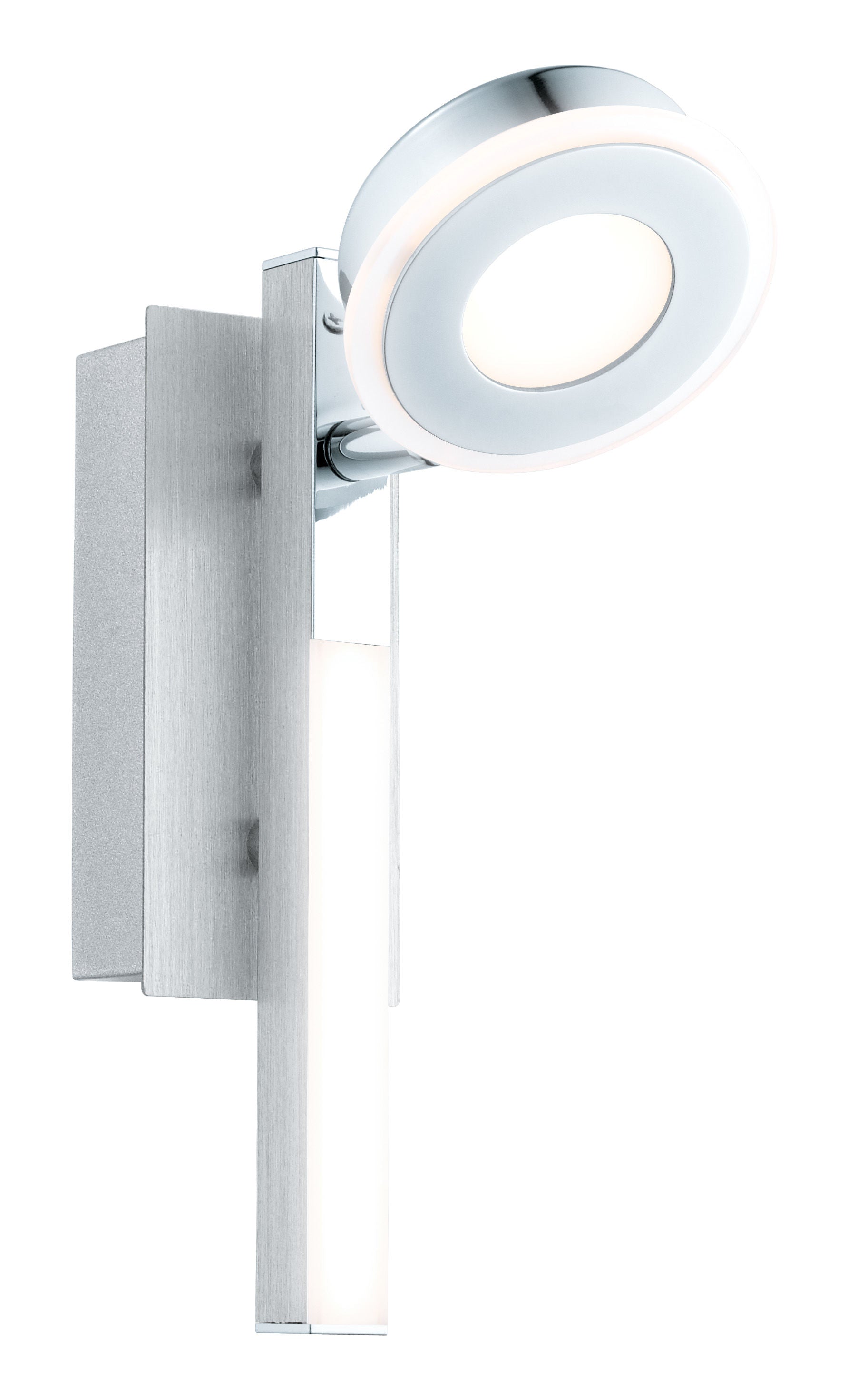 Cardillo Murale Nickel, Chrome DEL INTÉGRÉ - 95996A | EGLO