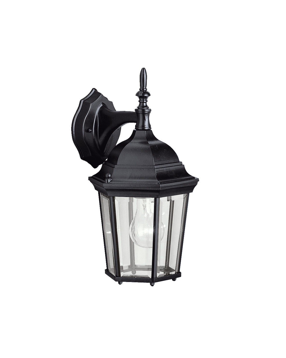 MADISON Murale exterieure Noir - 9650BK | KICHLER