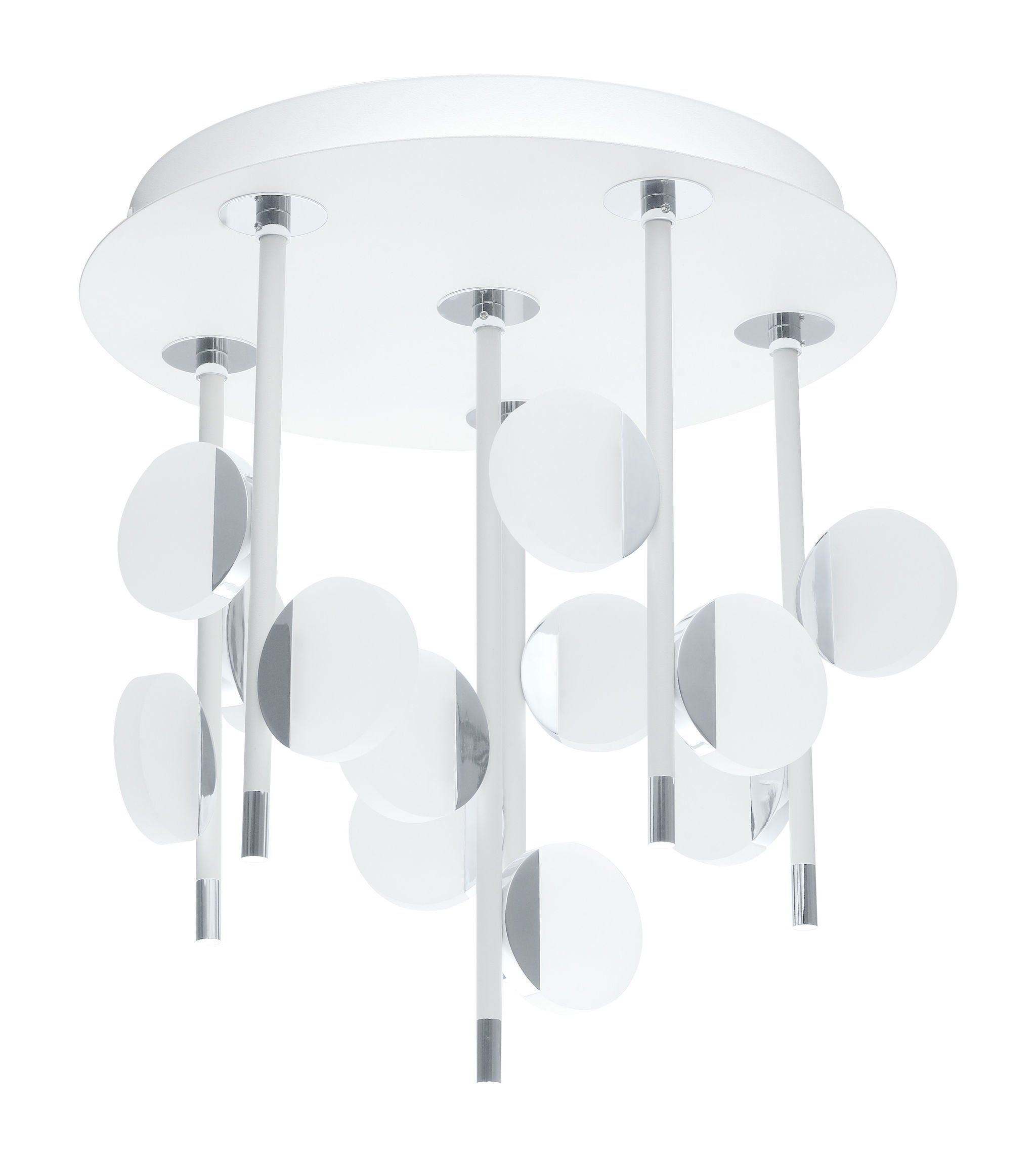 Olindra Semi plafonnier Bronze DEL INTÉGRÉ - 96968A | EGLO