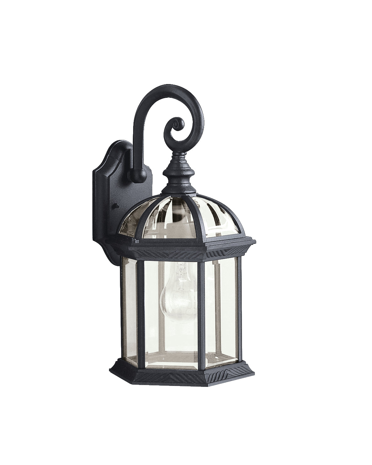 BARRIE Murale exterieure Noir - 9735BK | KICHLER