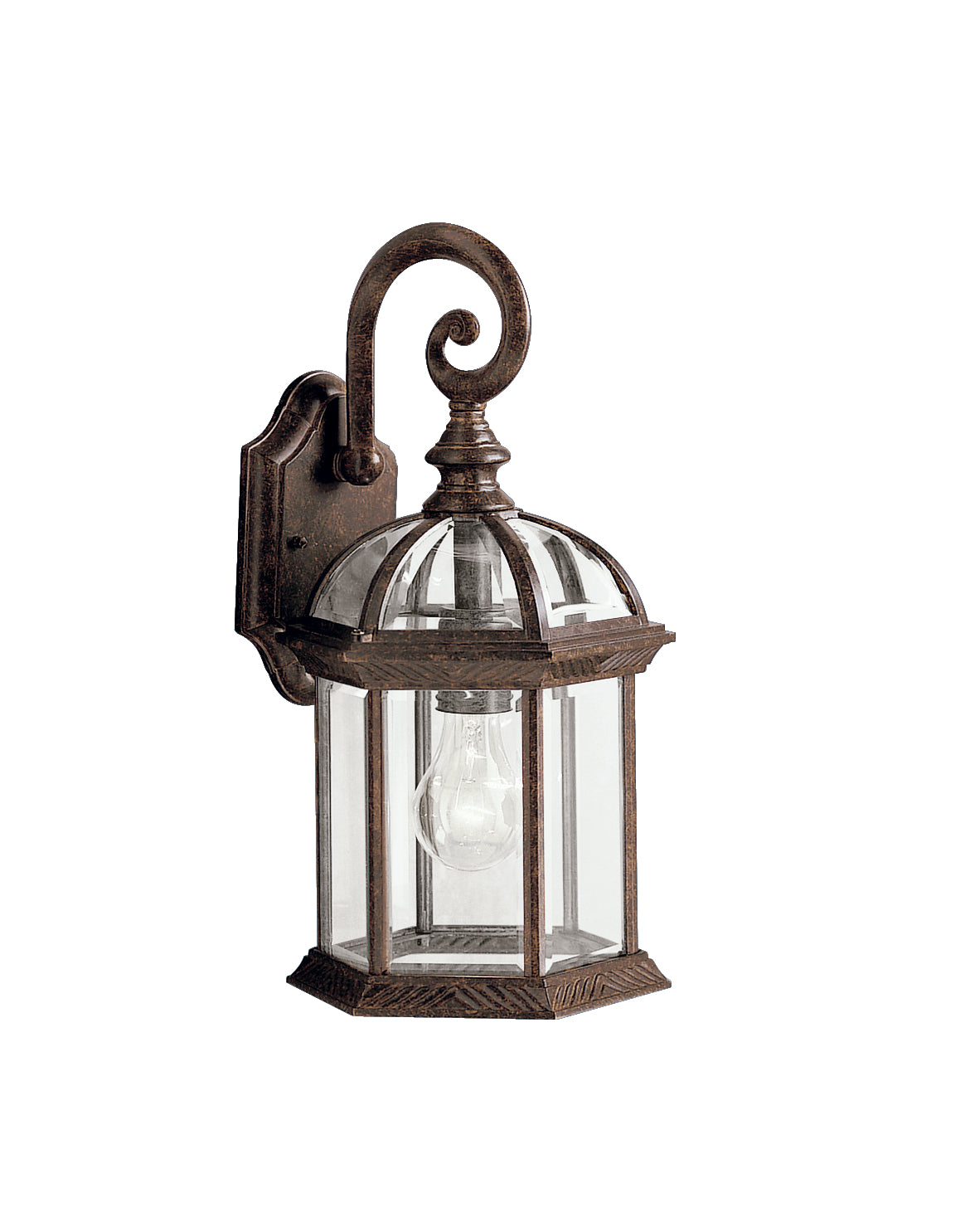 BARRIE Murale exterieure Bronze - 9735TZ | KICHLER