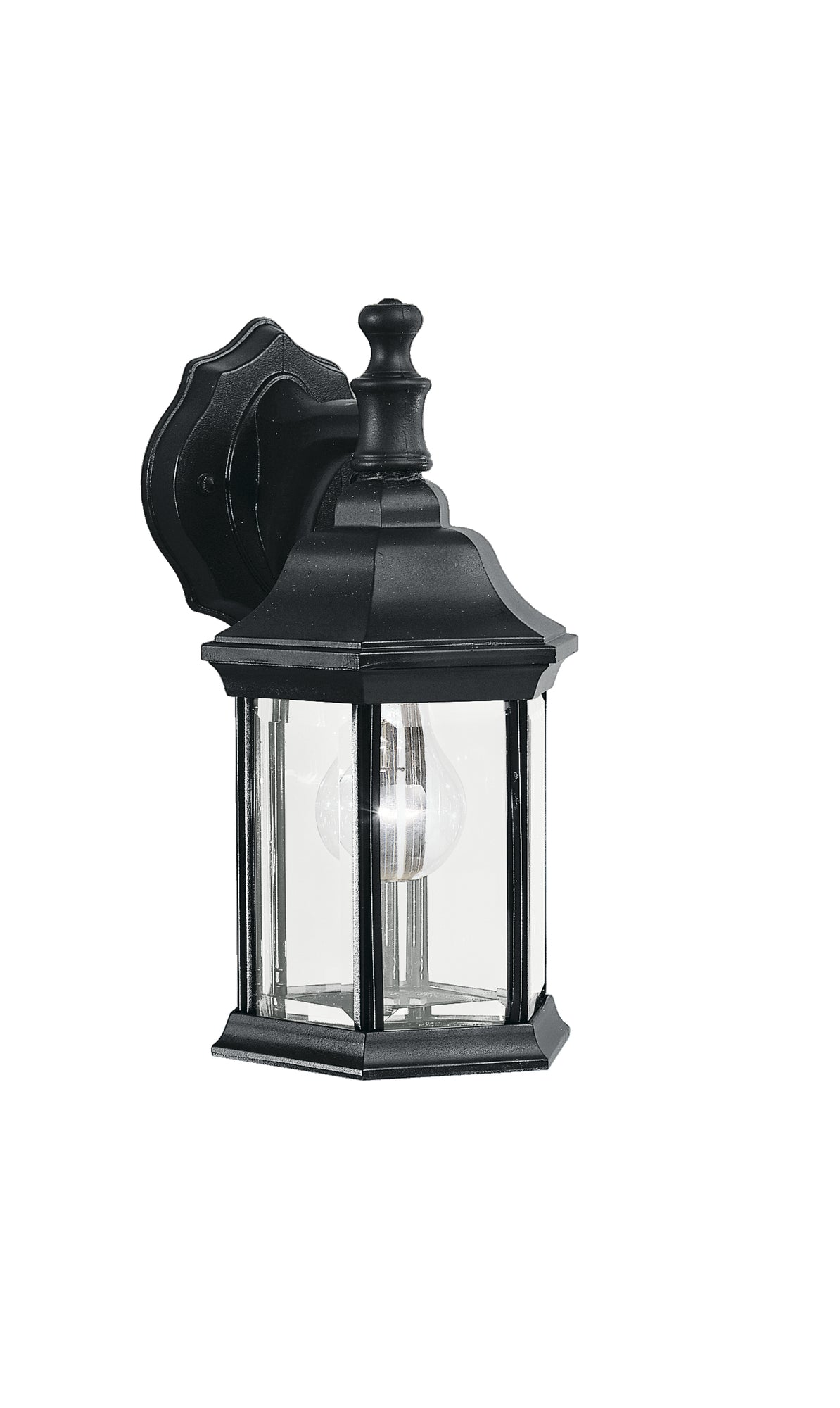 CHESAPEAKE Outdoor sconce Black - 9776BK | KICHLER