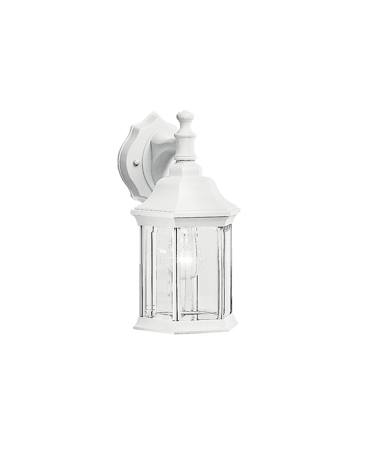 CHESAPEAKE Outdoor sconce White - 9776WH | KICHLER