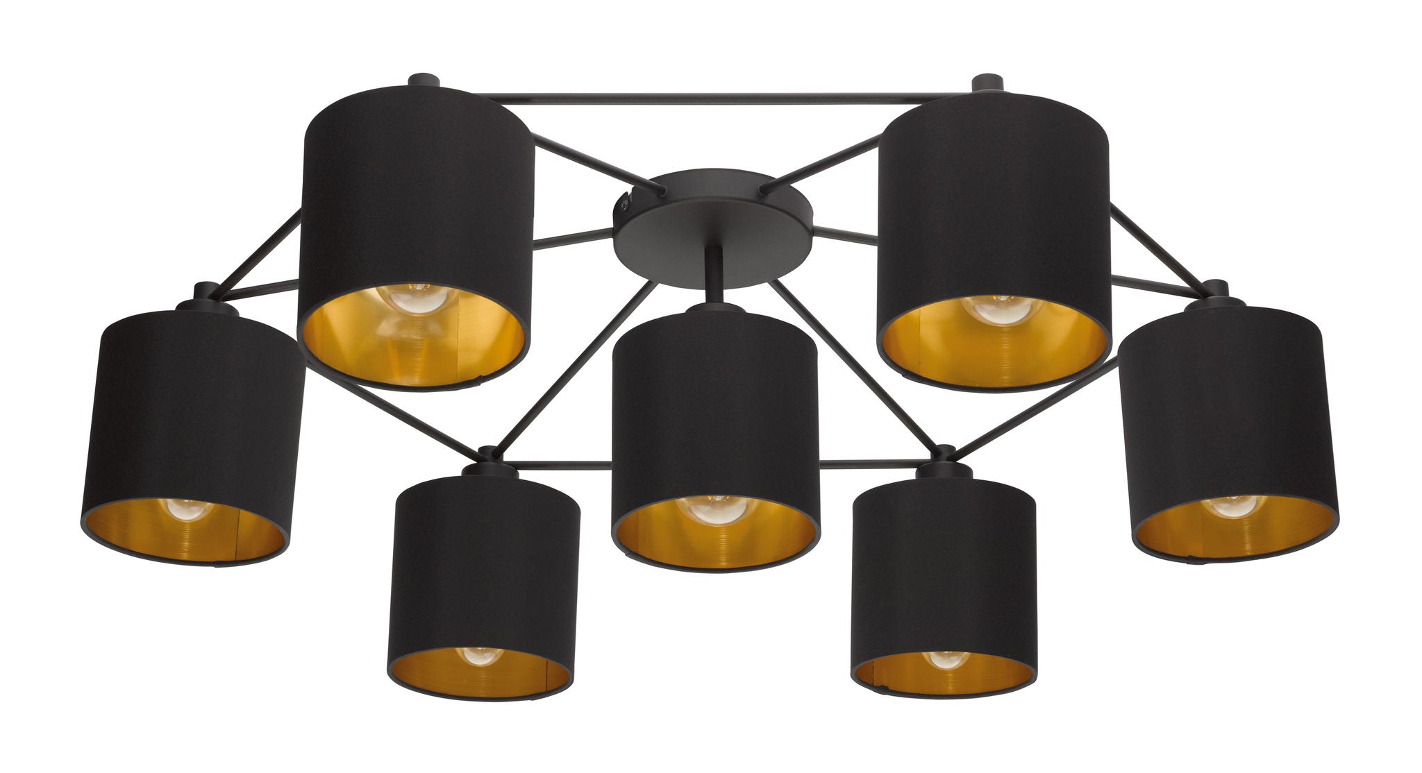 Staiti Flush mount Black - 97895A | EGLO