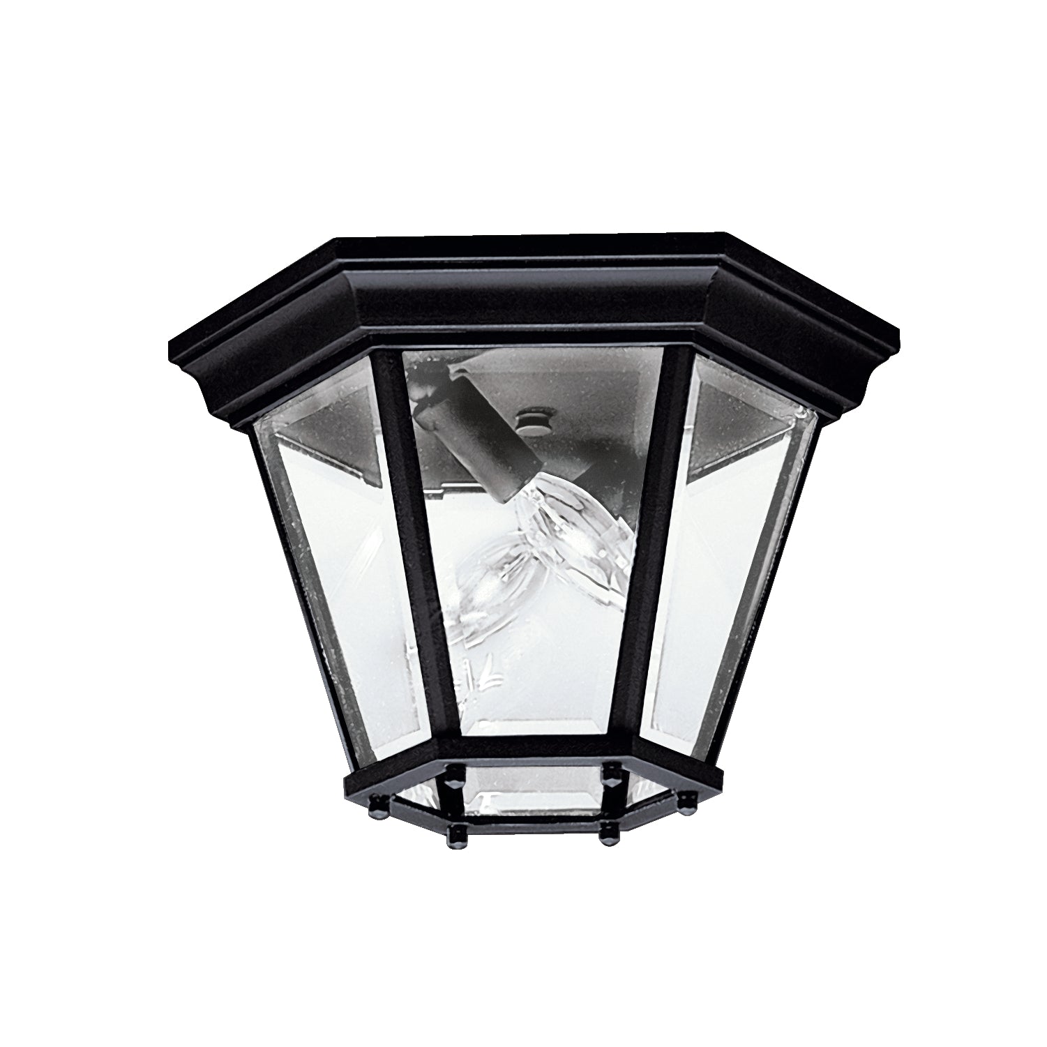 MADISON Outdoor flush mount Black - 9850BK | KICHLER