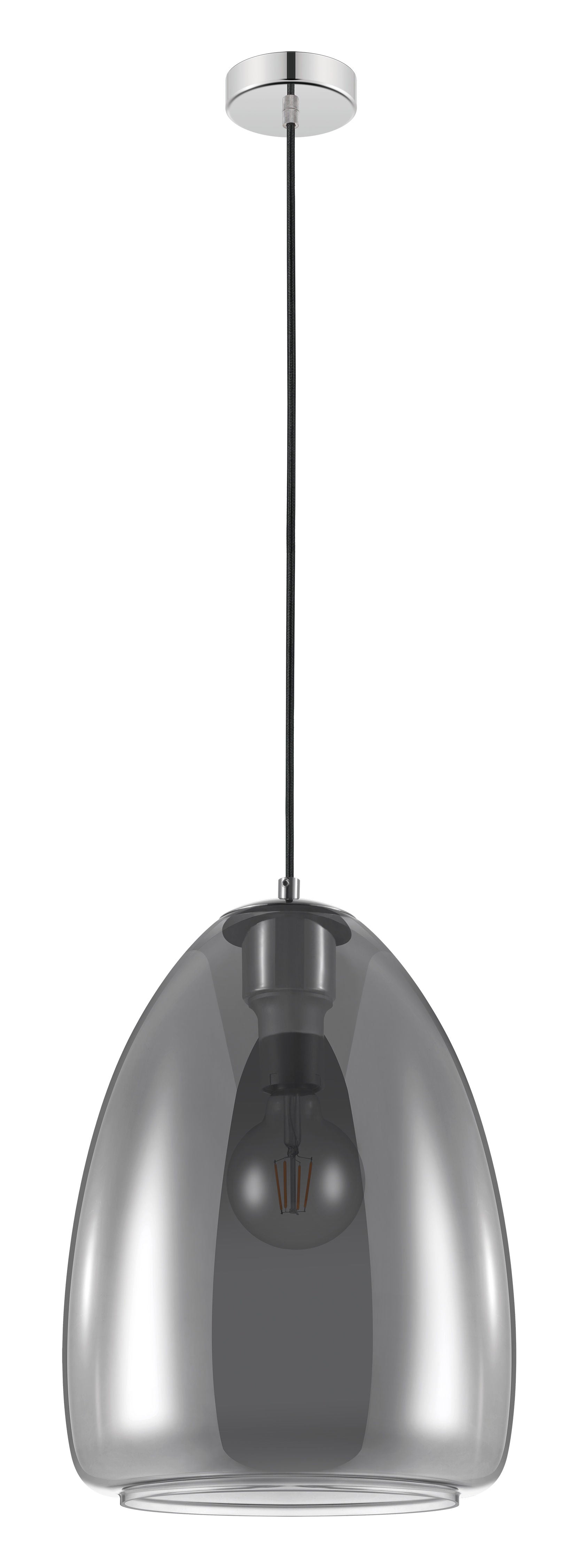 Alobrase Suspension simple Chrome - 98614A | EGLO