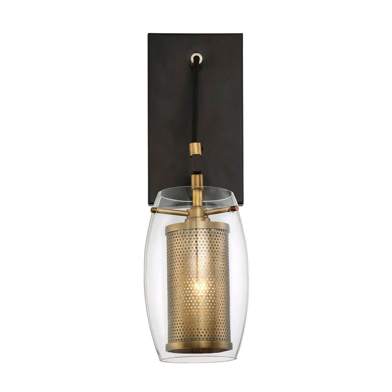 DUNBAR Wall sconce Gold, Bronze - 9-9065-1-95 | SAVOYS