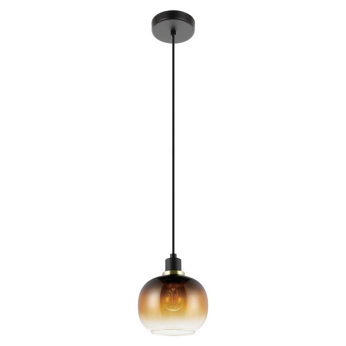Oilella Suspension simple Noir, Or - 99614A | EGLO