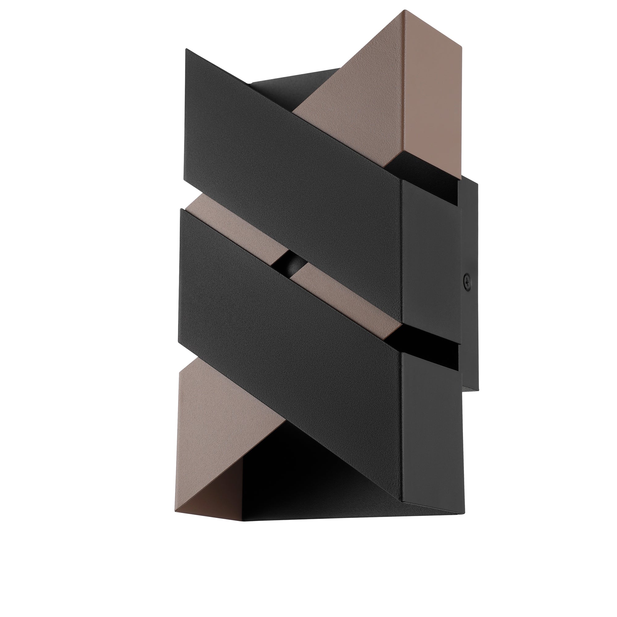 Gurare Wall sconce Black, Brown INTEGRATED LED - 99689A | EGLO