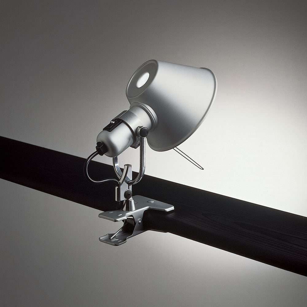 TOLOMEO Lampe sur table Nickel DEL INTÉGRÉ - A044858 | ARTEMIDE