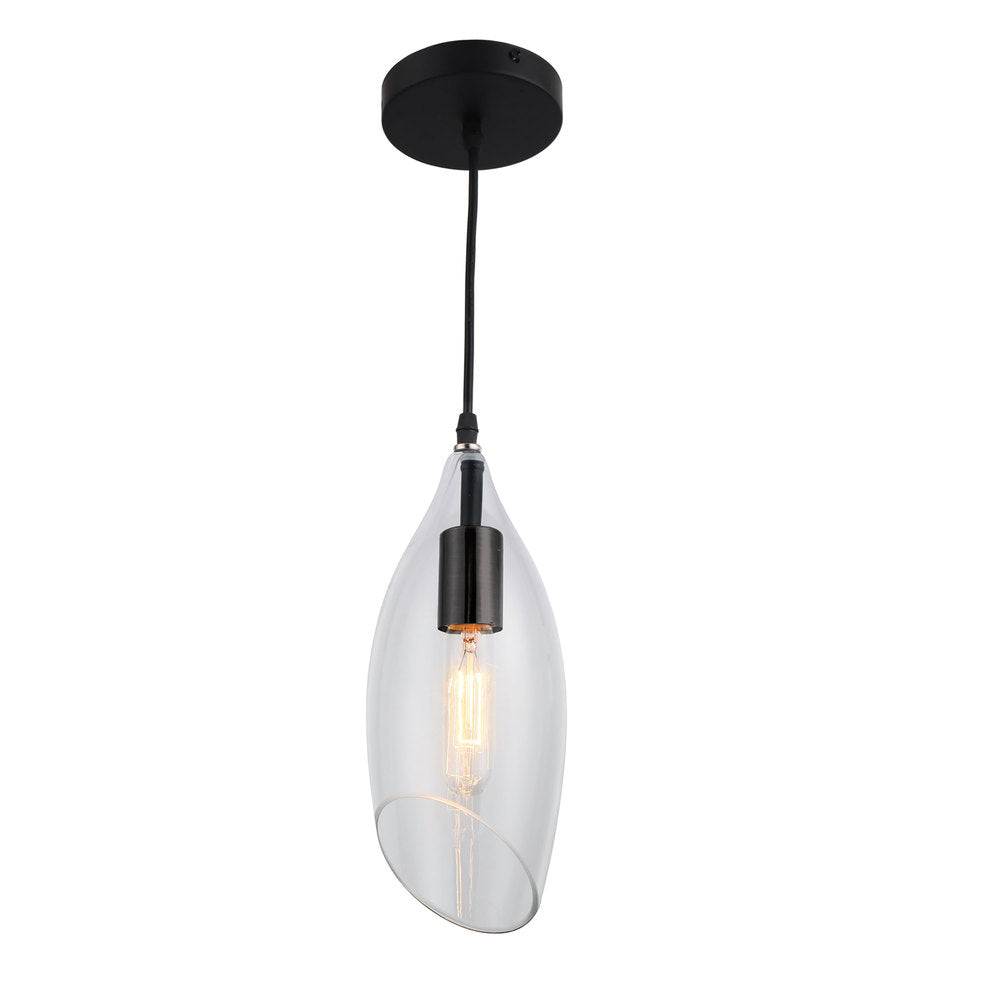 ABBA Pendant Black - ABB-61P-CL | DAINOLITE
