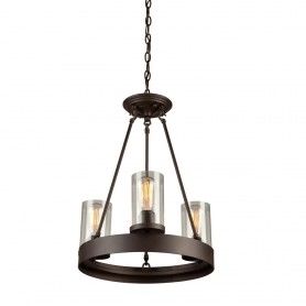 Menlo Park Chandelier Bronze - AC10003 | ARTCRAFT