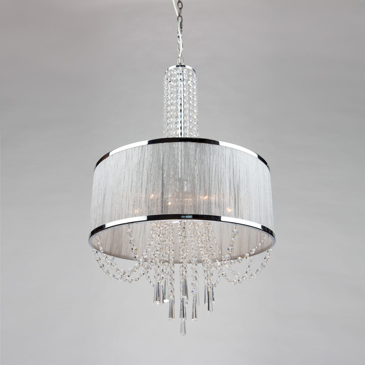 Valenzia Chandelier Chrome, Crystal - AC10385 | ARTCRAFT