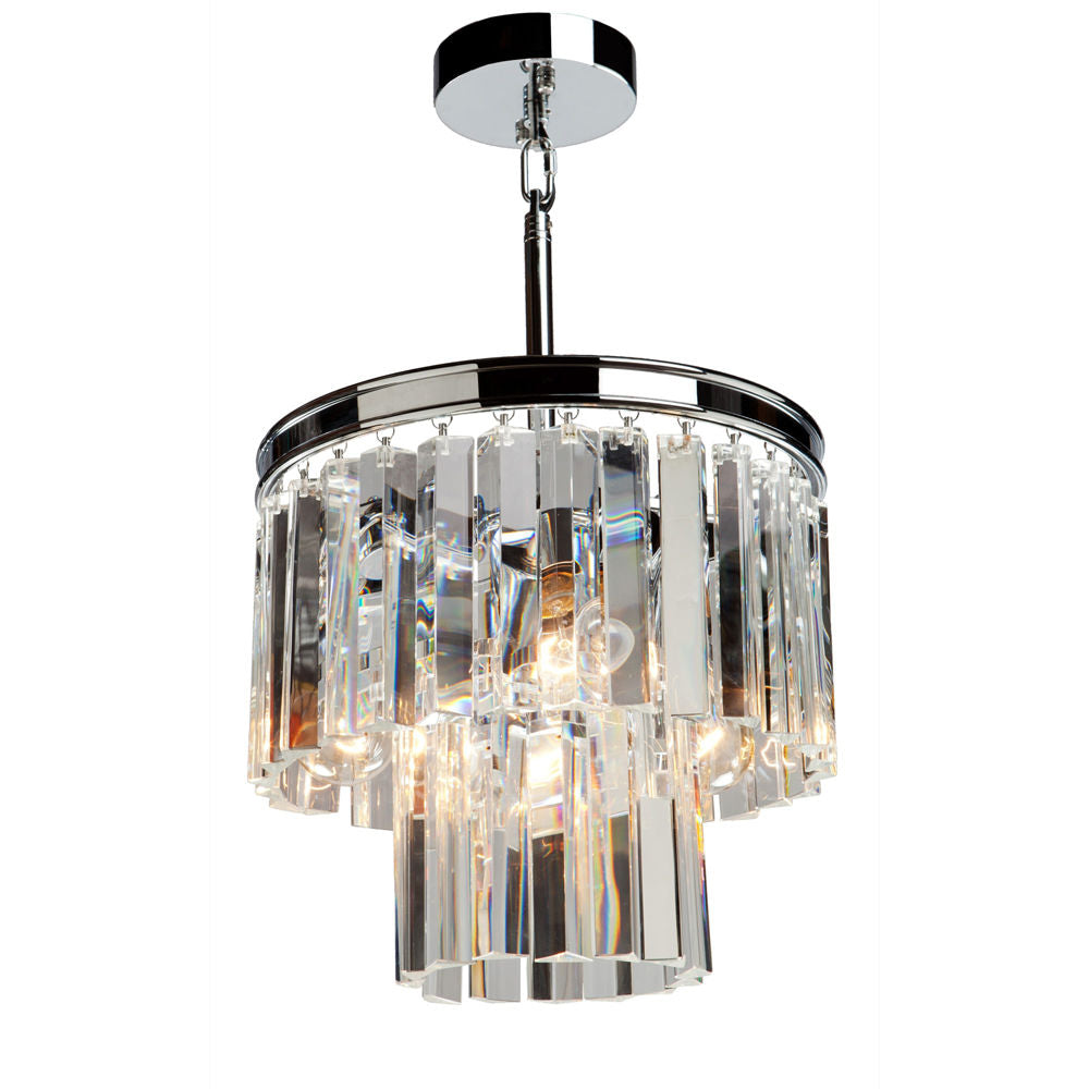 ElDorado Chandelier Chrome, Cristal - AC10403CH | ARTCRAFT