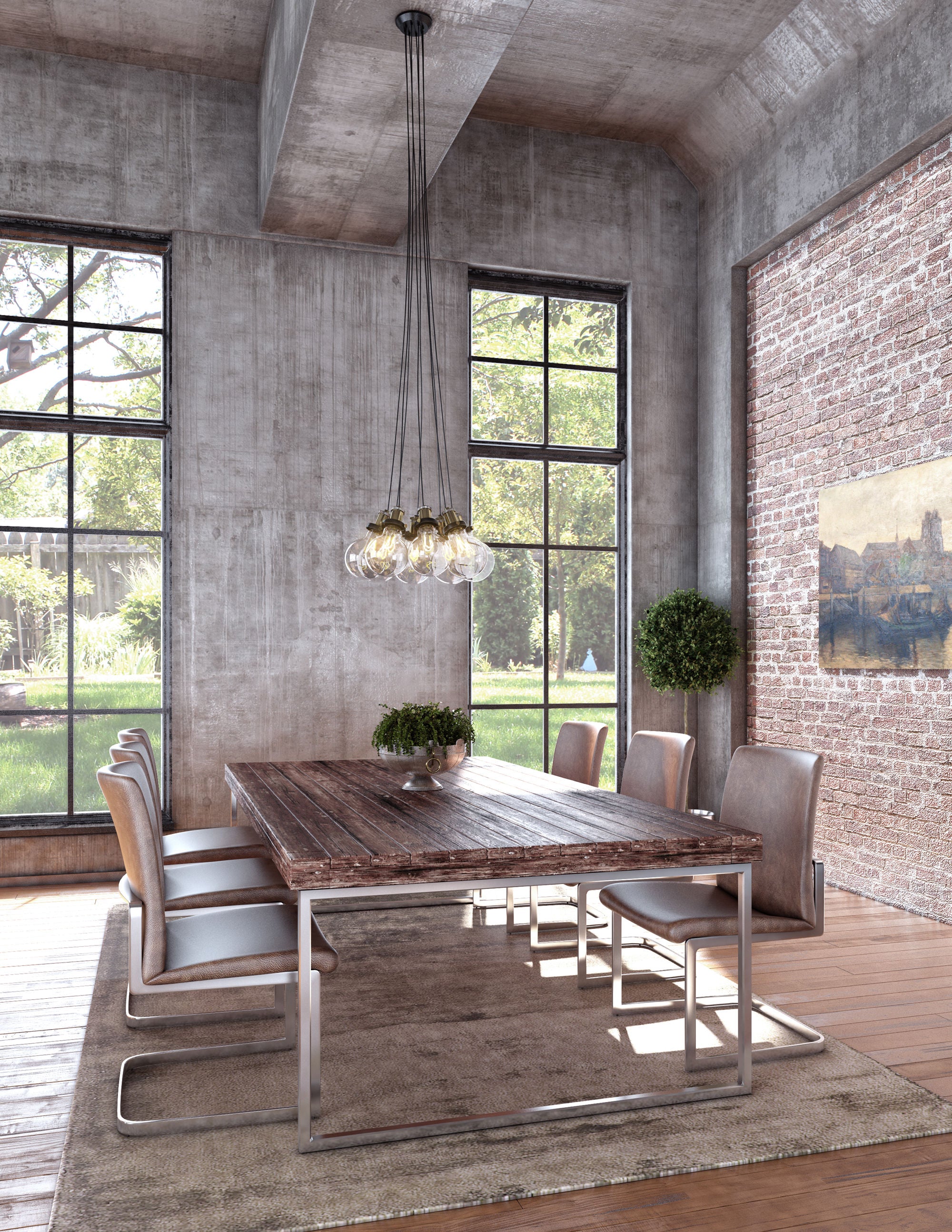 Edison Suspension Or, Noir - AC10485 | ARTCRAFT