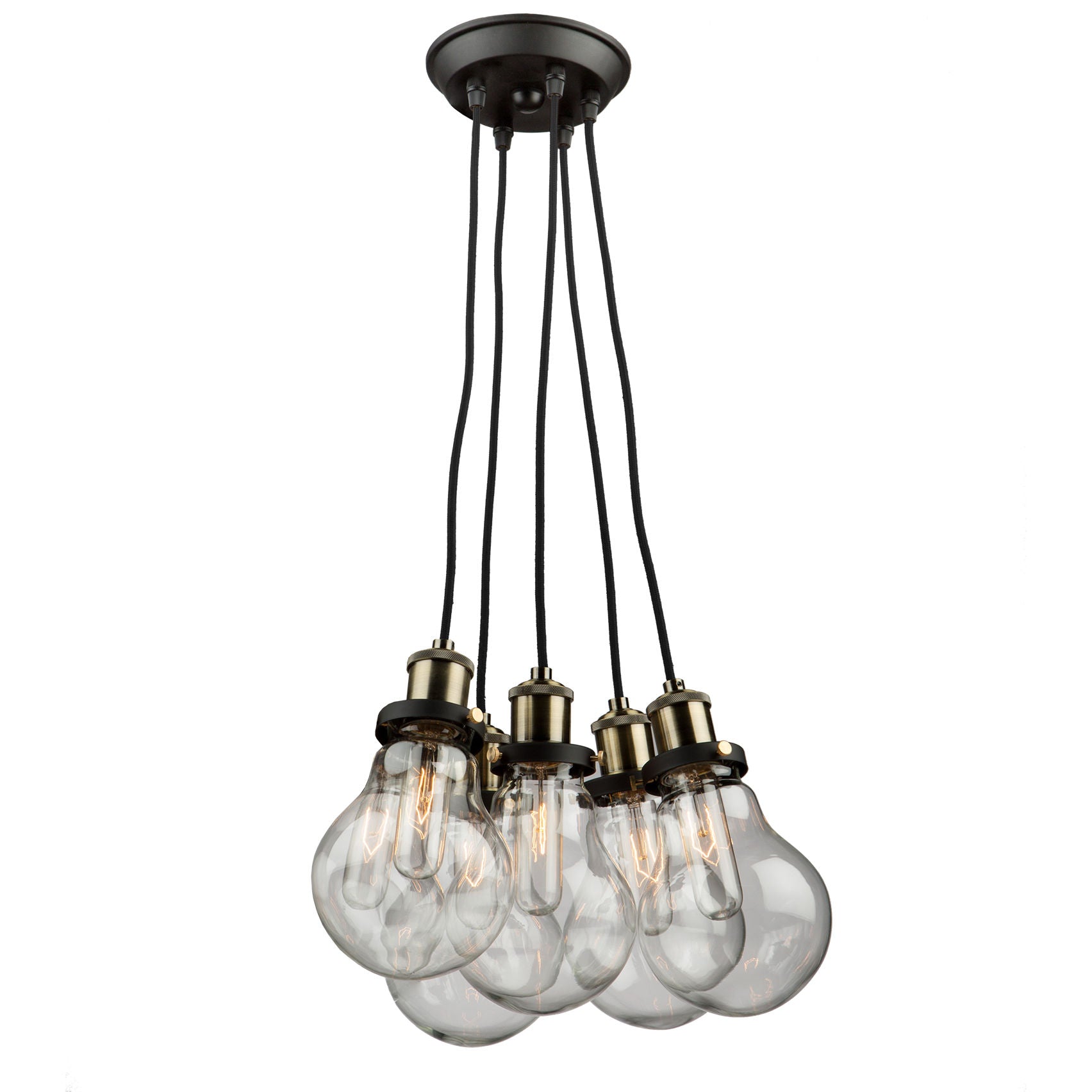 Edison Suspension Or, Noir - AC10485 | ARTCRAFT