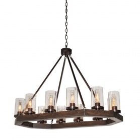 Jasper Park Chandelier Bronze - AC10542BU | ARTCRAFT