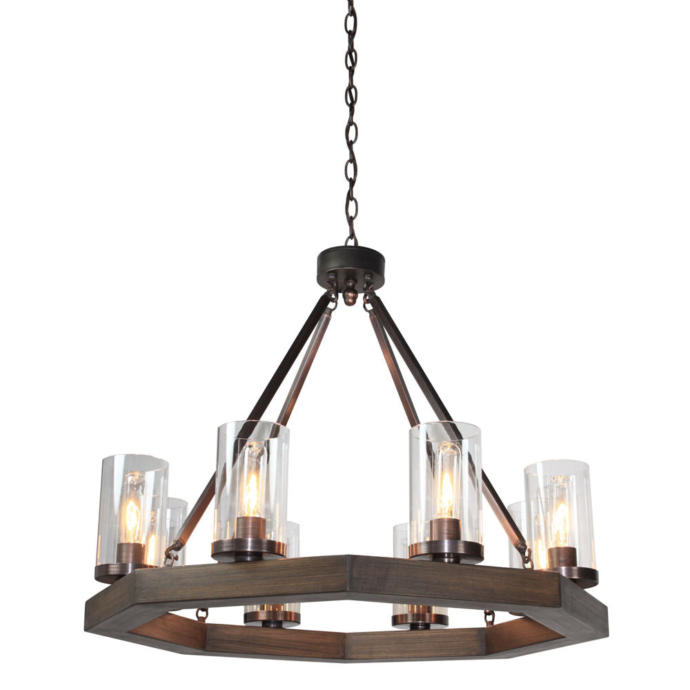 Jasper Park Chandelier Bronze - AC10548BU | ARTCRAFT
