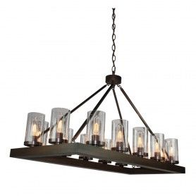 Jasper Park Chandelier Bronze - AC10554BU | ARTCRAFT