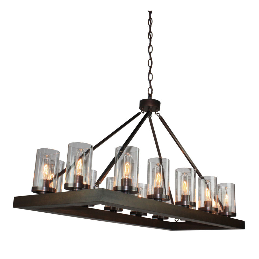 Jasper Park Chandelier Bronze - AC10554BU | ARTCRAFT