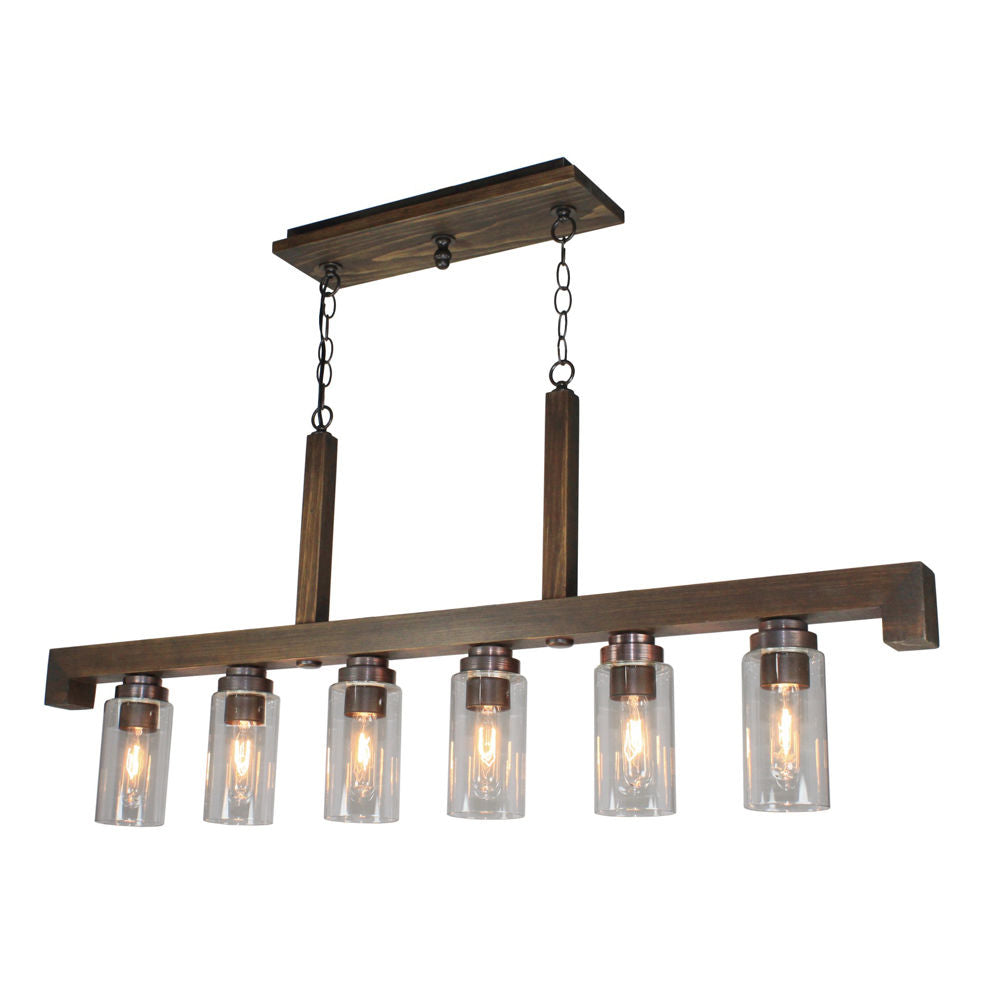 Jasper Park Suspension linéaire Bronze - AC10566BU | ARTCRAFT