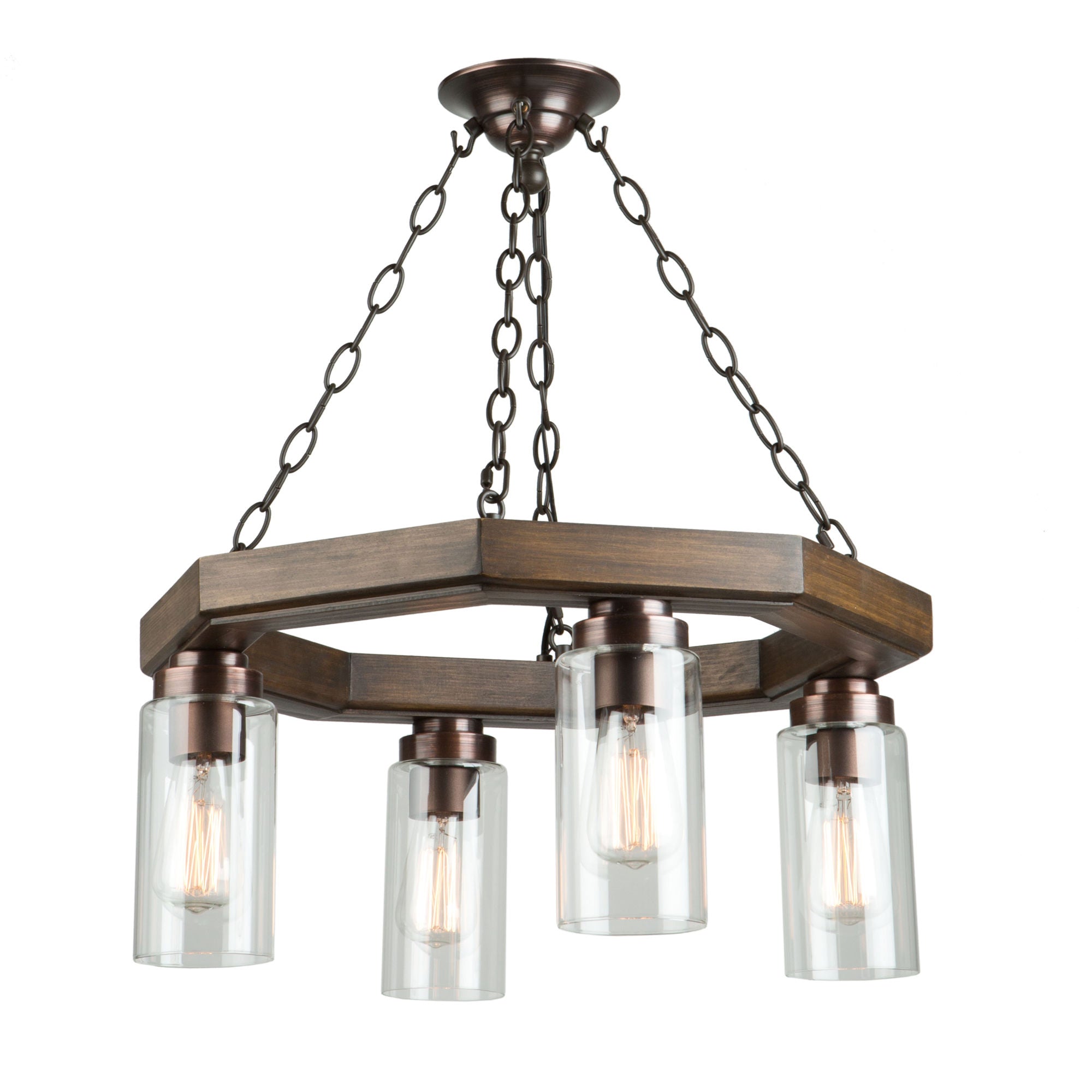Jasper Park Chandelier Bronze - AC10574BU | ARTCRAFT