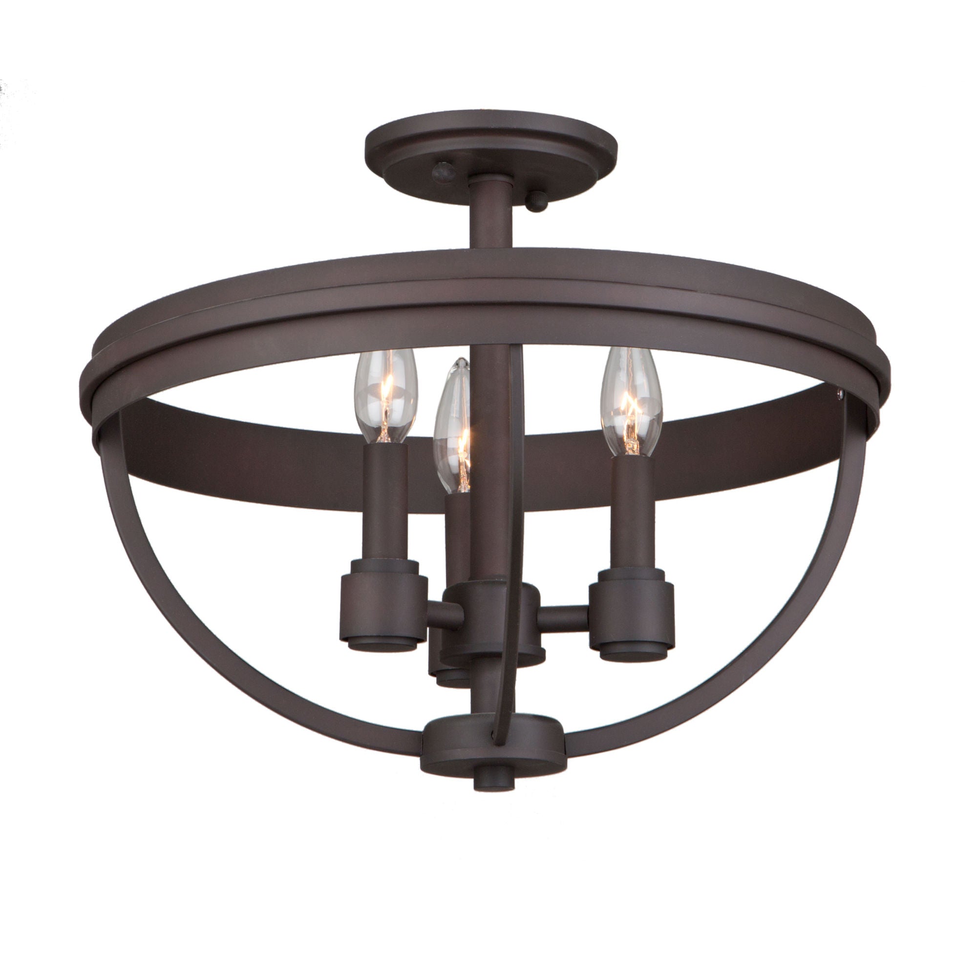 Roxbury Semi-plafonnier Bronze - AC10693OB | ARTCRAFT