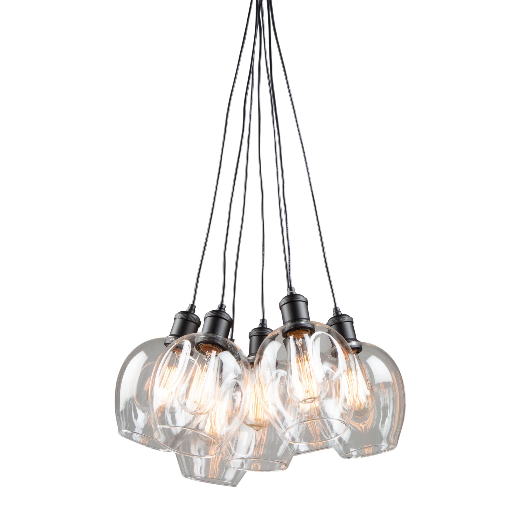 Clearwater Chandelier Black - AC10737BK | ARTCRAFT