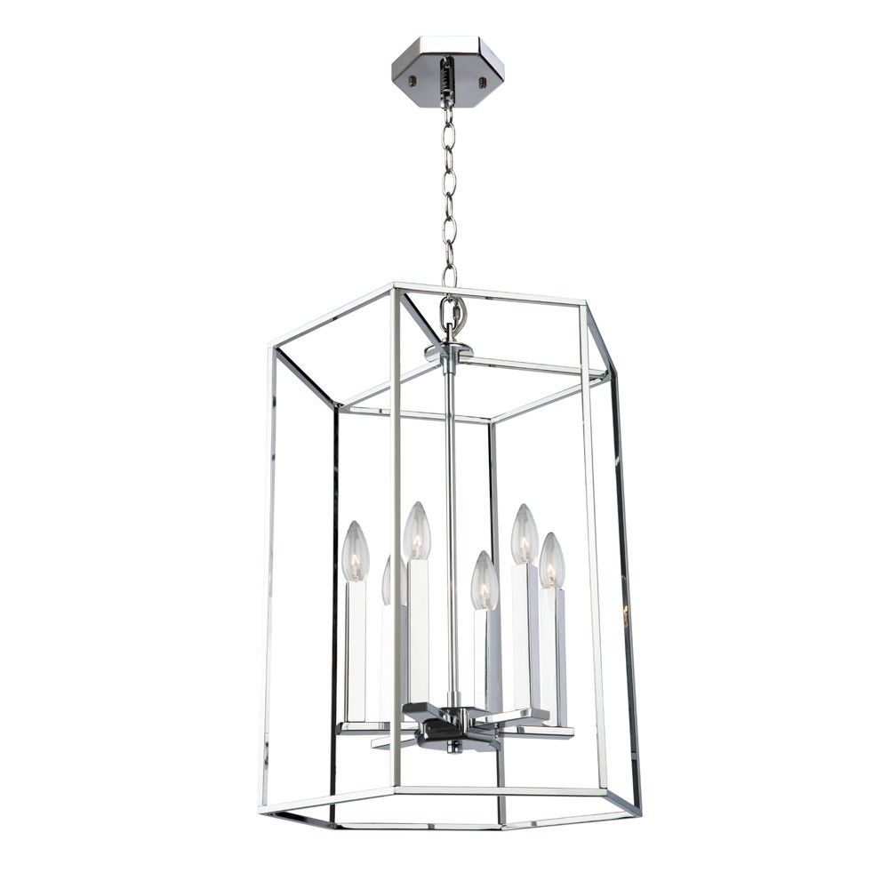 Modern Elegance Chandelier Chrome - AC10772CH | ARTCRAFT