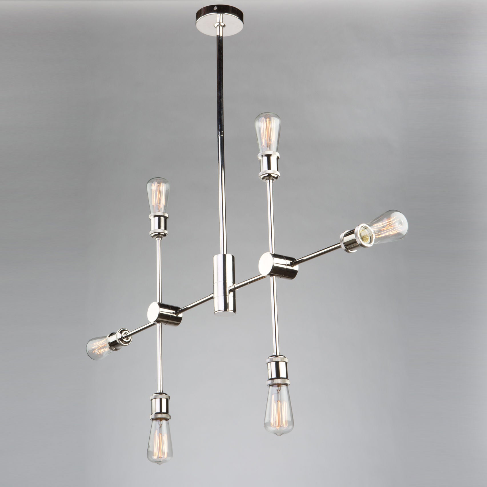 Tribeca Chandelier Nickel - AC10786PN | ARTCRAFT