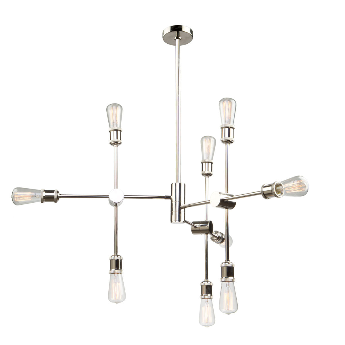 Tribeca Chandelier Nickel - AC10789PN | ARTCRAFT