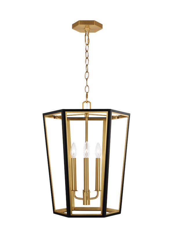 CURT Chandelier Noir, Or - AC1083MBKBBS | GENERATION-LIGHTING