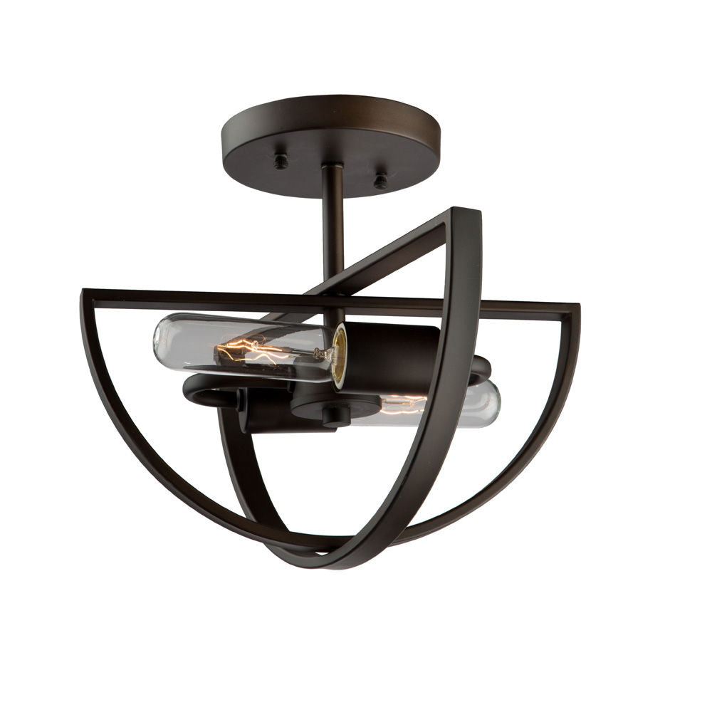 Newport Semi-plafonnier Bronze - AC10882OB | ARTCRAFT