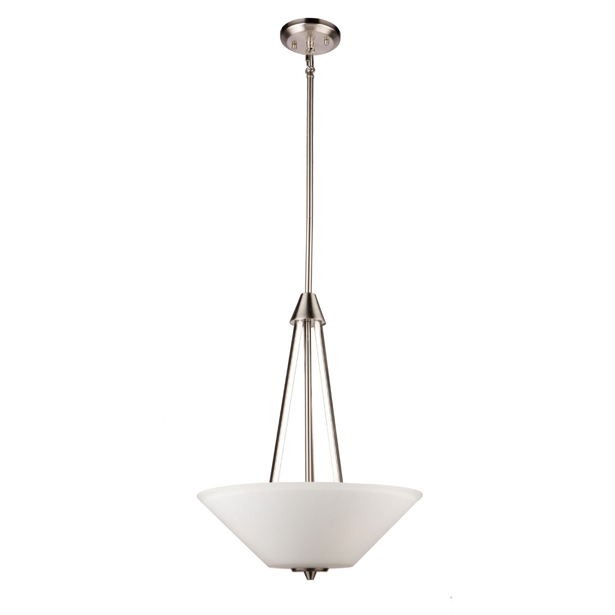 Clayton Suspension simple Nickel - AC10913BN | ARTCRAFT