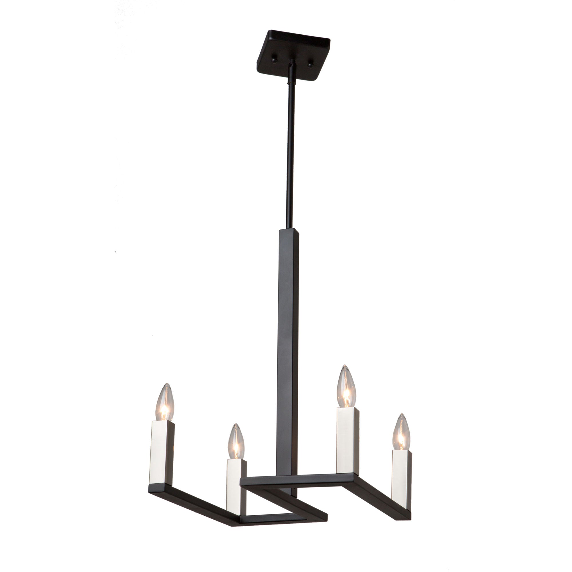 Urban Chic Chandelier Nickel, Noir - AC11134 | ARTCRAFT
