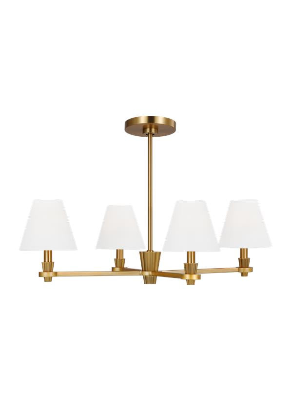 PAISLEY Chandelier Gold - AC1114BBS | GENERATION LIGHTING