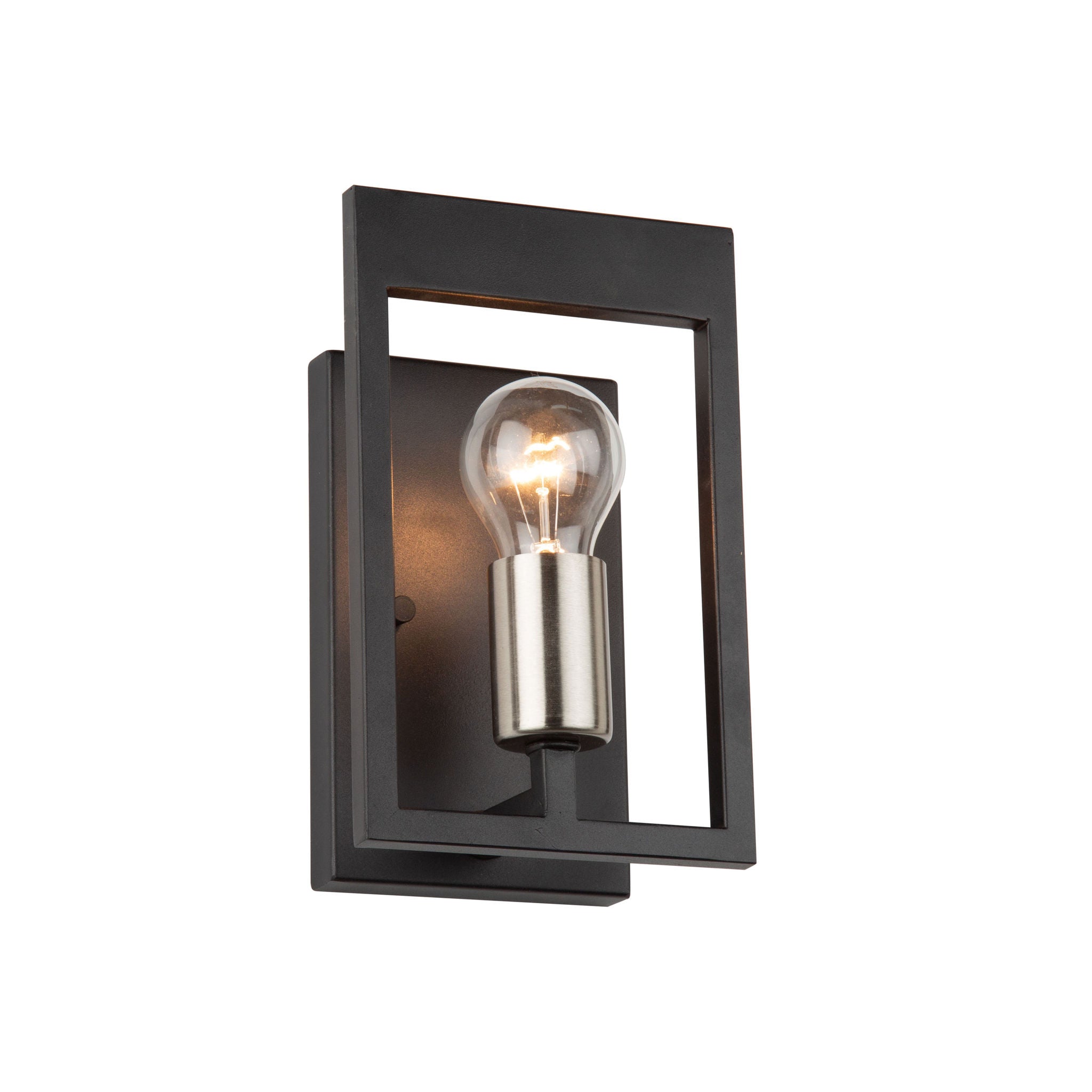 Sutherland Sconce Stainless steel, Black - AC11177NB | ARTCRAFT