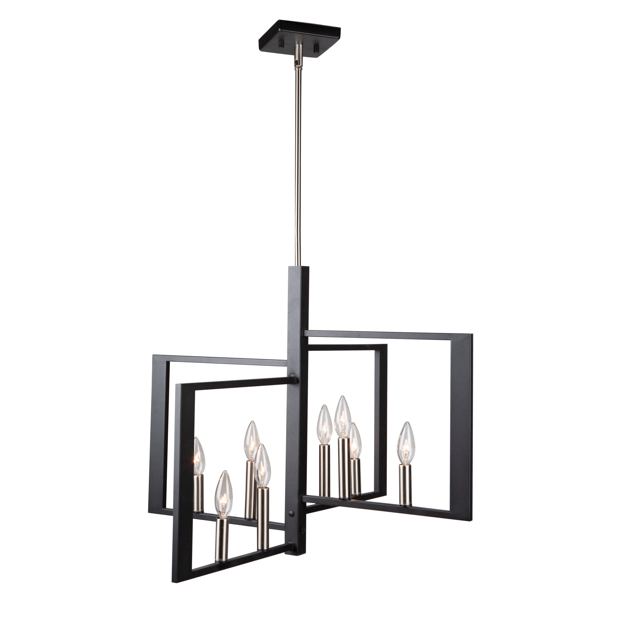 Sutherland Chandelier Nickel, Noir - AC11178NB | ARTCRAFT