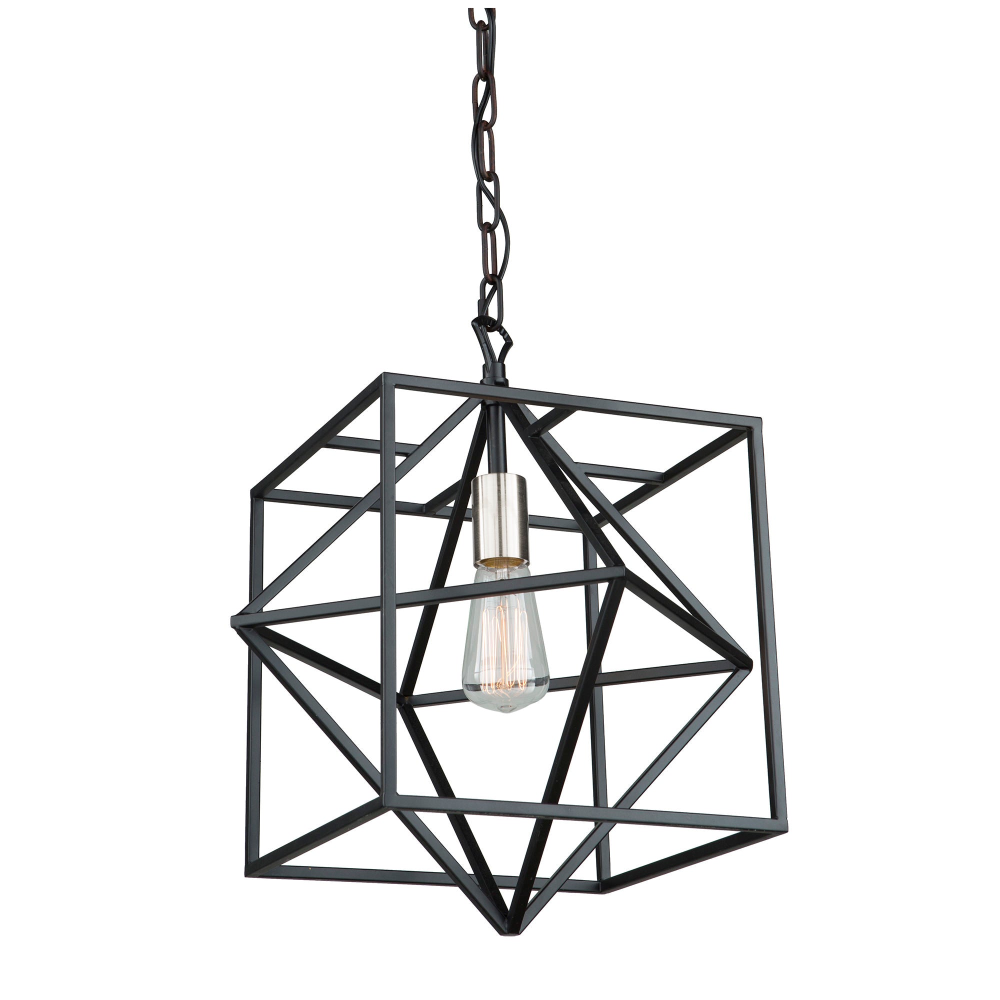 Roxton Suspension simple Nickel, Noir - AC11201PN | ARTCRAFT