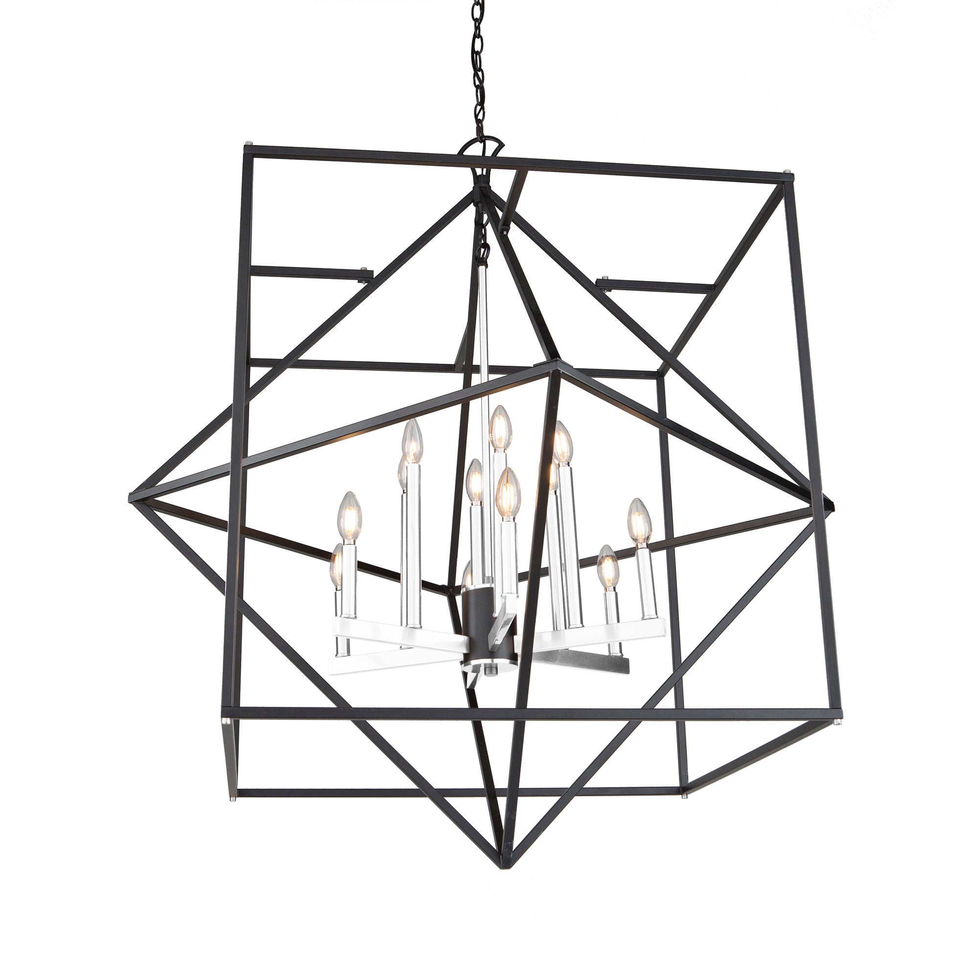 Roxton Chandelier Nickel, Noir - AC11202PN | ARTCRAFT