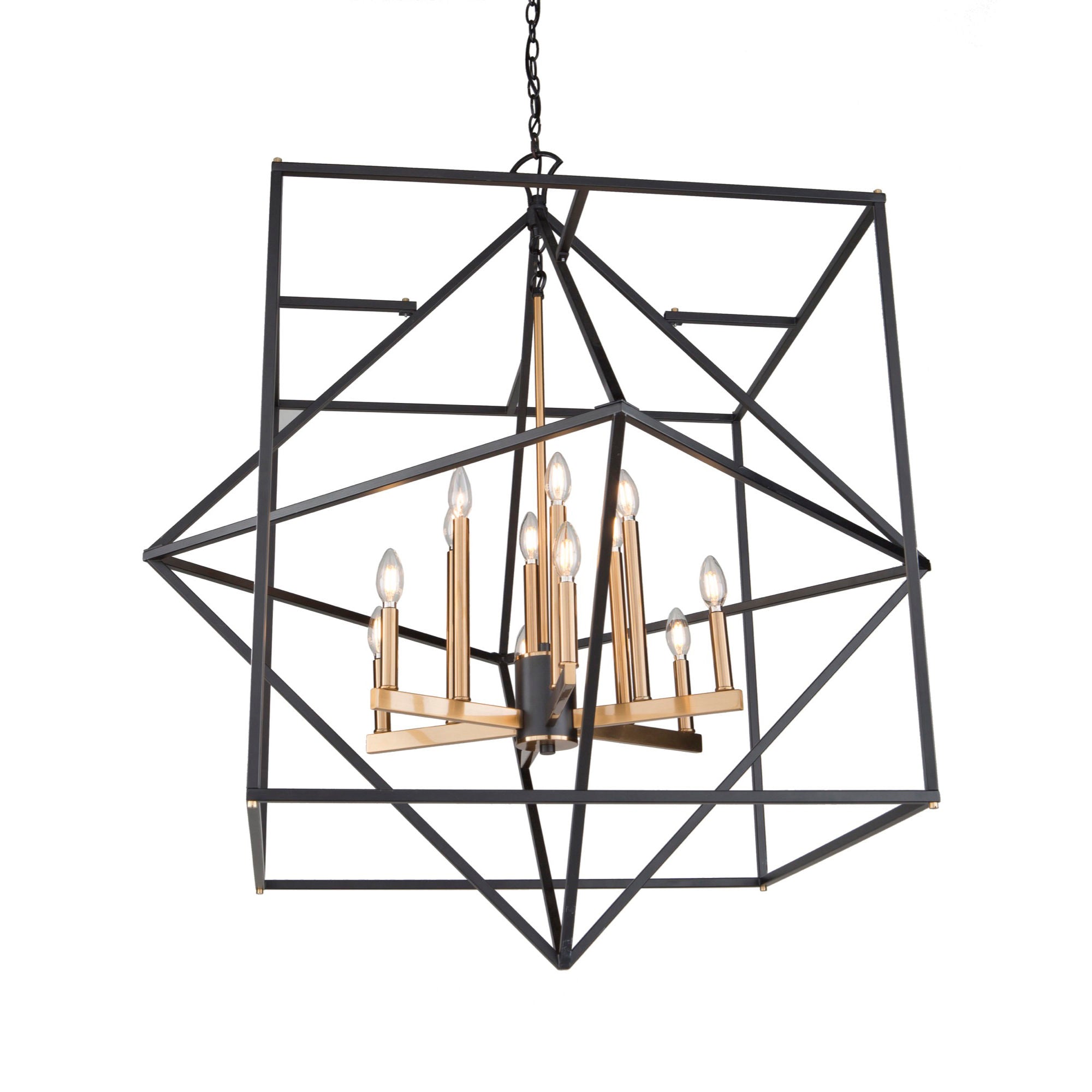 Roxton Chandelier Or, Noir - AC11202 | ARTCRAFT