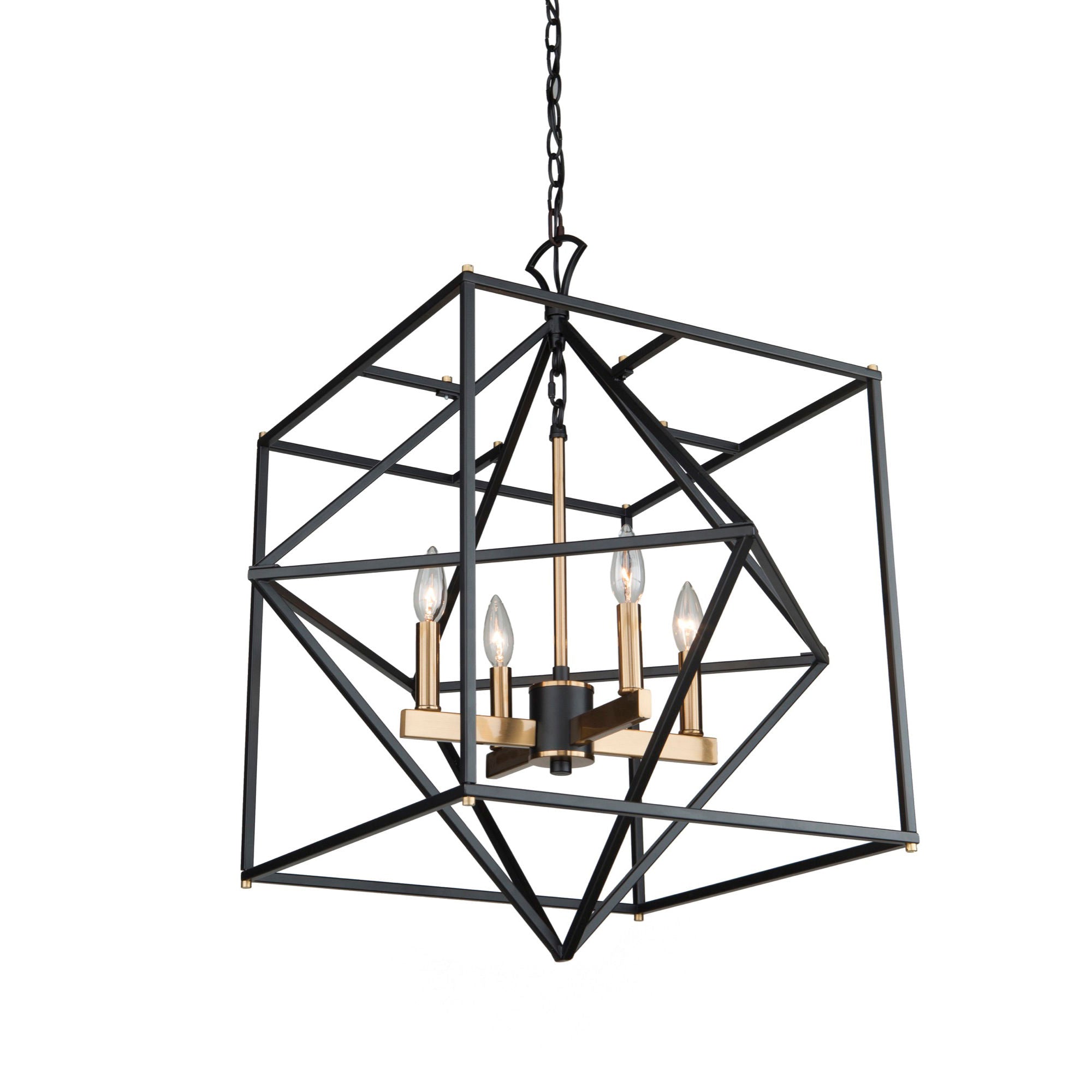 Roxton Chandelier Or, Noir - AC11204 | ARTCRAFT