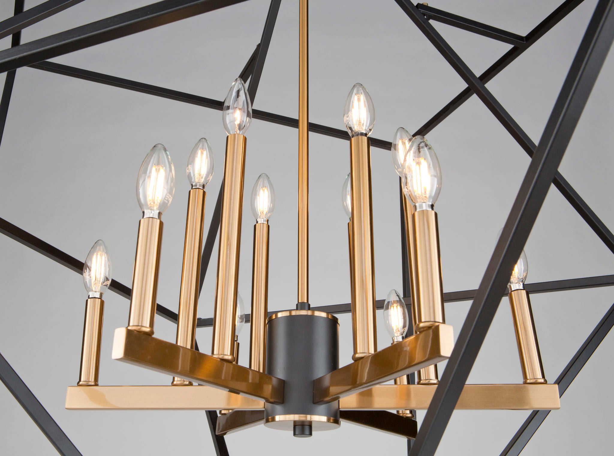 Roxton Chandelier Or, Noir - AC11208 | ARTCRAFT